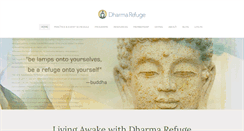 Desktop Screenshot of dharmarefuge.com